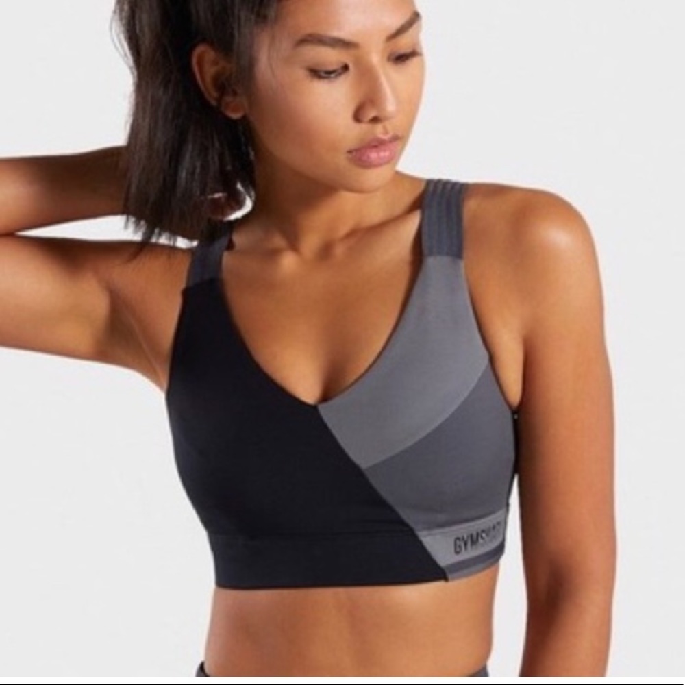 Gymshark color block sports bra
